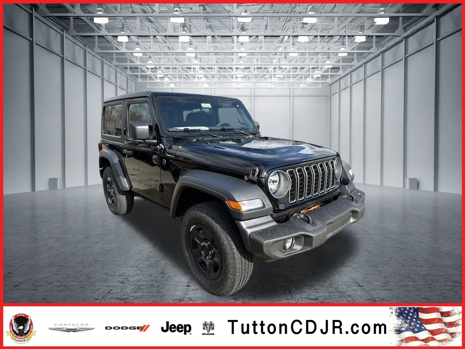 New 2026 Black Clearcoat Jeep Sport image 1