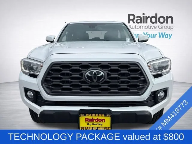 Used 2021 Super White Toyota TRD Off Road image 2
