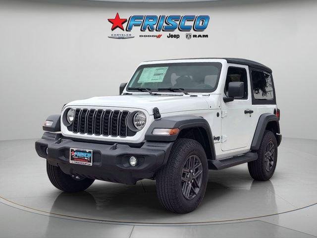 New 2026 Bright White Clear-Coat Exterior Paint Jeep Sport image 3