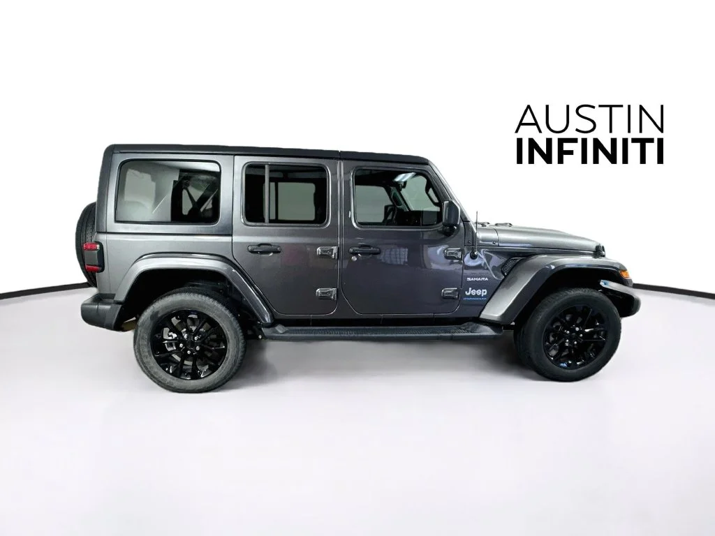 Used 2023 Gray Jeep Sahara 4xe image 9