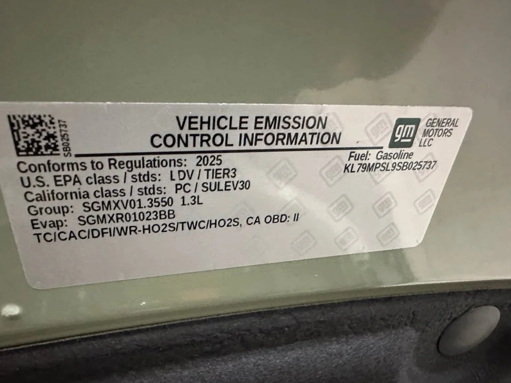 Certified Used 2025 Cacti Green Chevrolet LT image 39