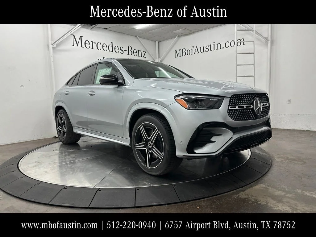 New 2026 Silver Mercedes-Benz GLE 450 Coupe image 1