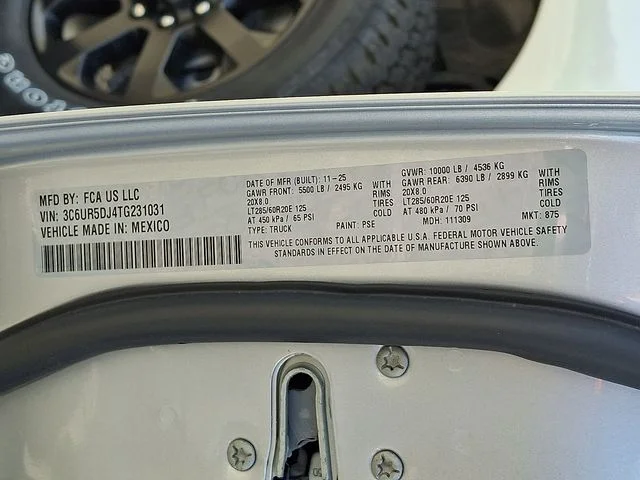 New 2026 Silver Ram Big Horn image 24
