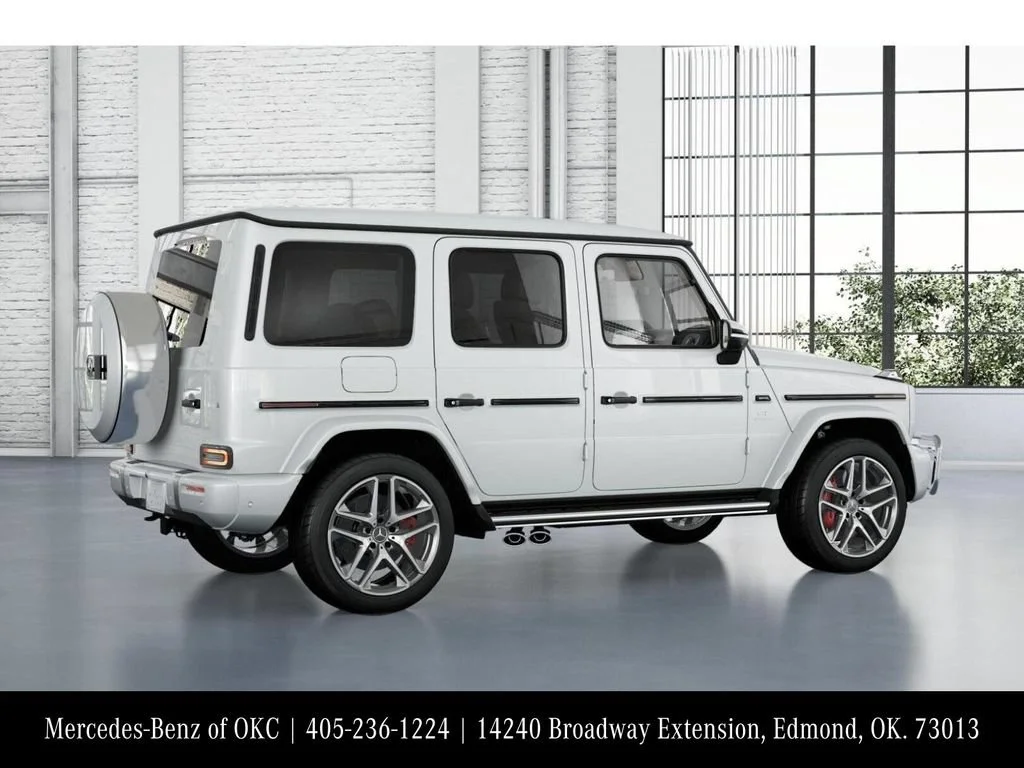 New 2027 MANUFAKTUR Moonlight White Metallic Mercedes-Benz AMG® G 63 SUV image 61