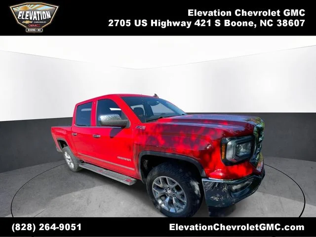 2018 GMC Sierra 1500 2018 GMC Sierra 1500 SLT 4D Crew Cab