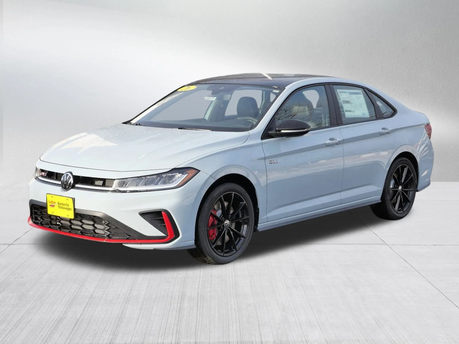 New 2026 Monument Gray w/Deep Black Roof Volkswagen Autobahn image 2