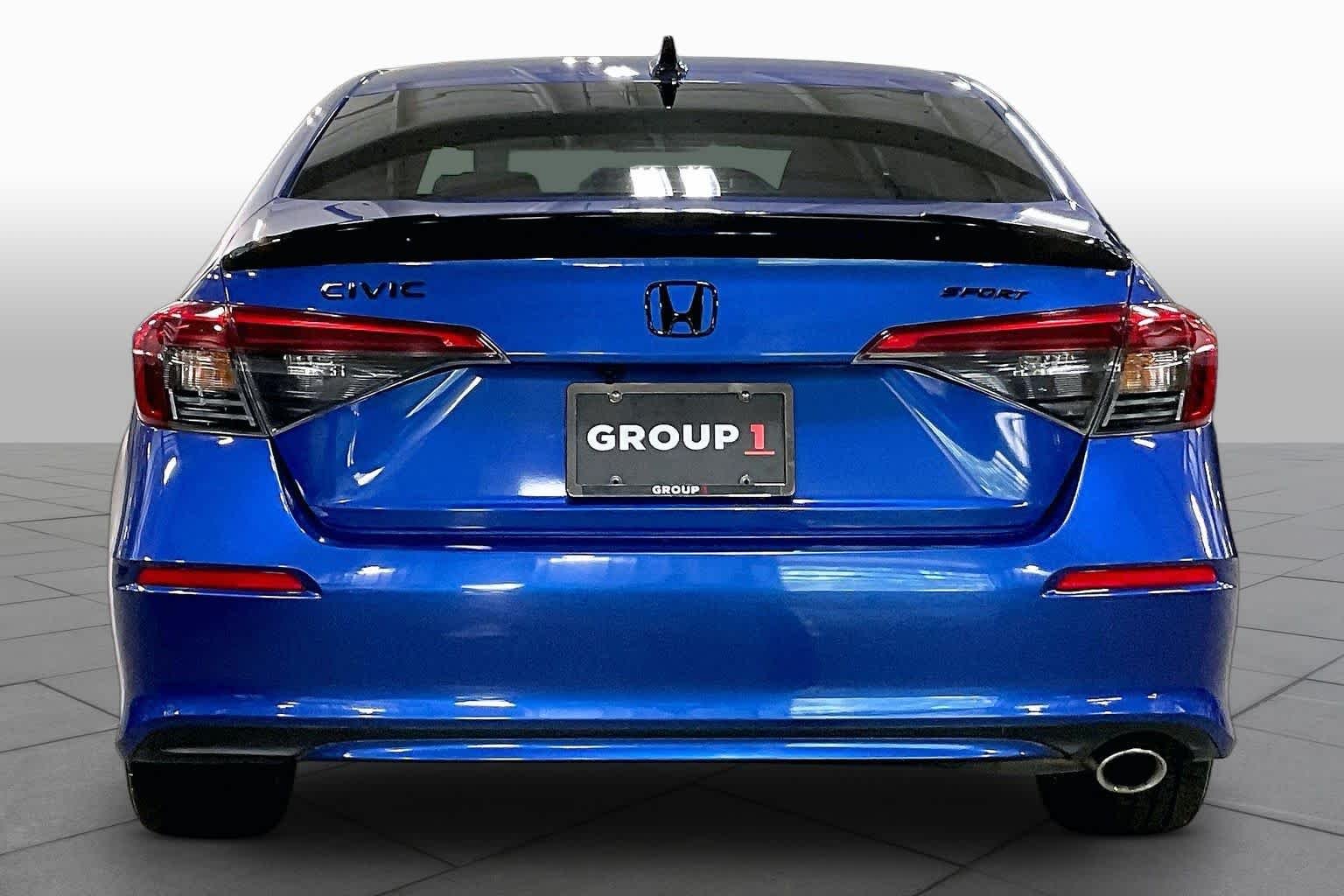 Used 2024 Aegean Blue Metallic Honda Sport image 5