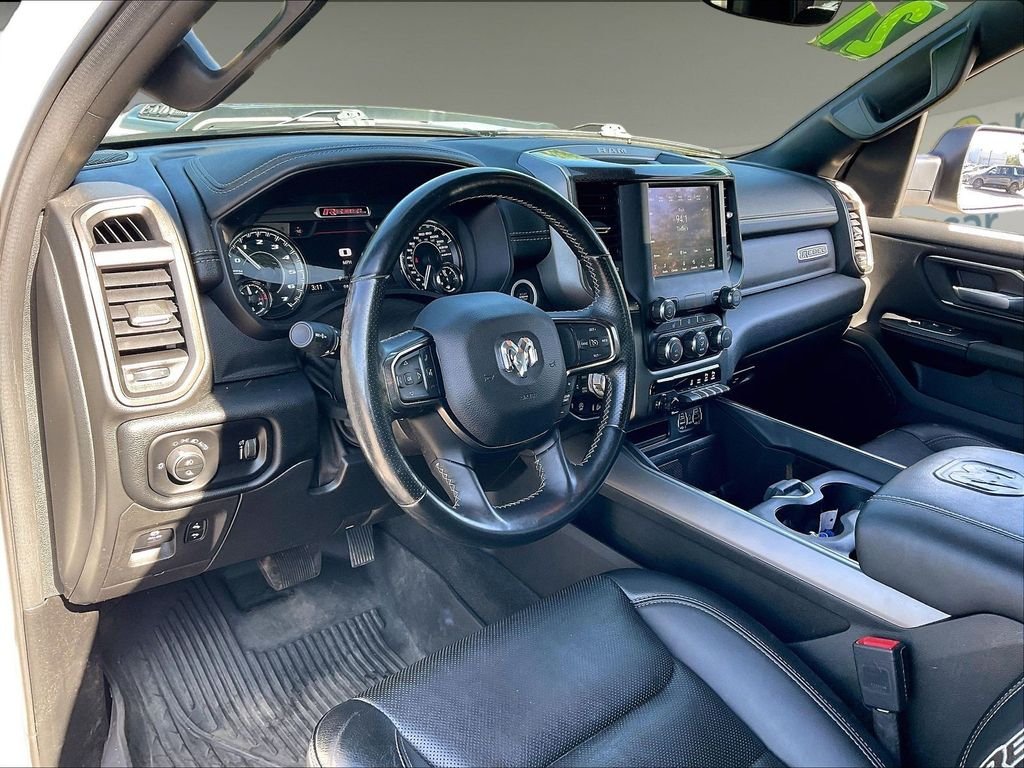 Used 2021 Bright White Clearcoat Ram Rebel image 8