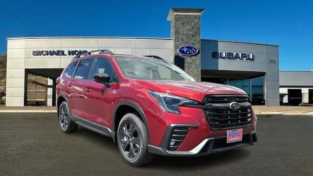 New 2026 CRIMSON RED PEARL Subaru Premium 7-Passenger image 1