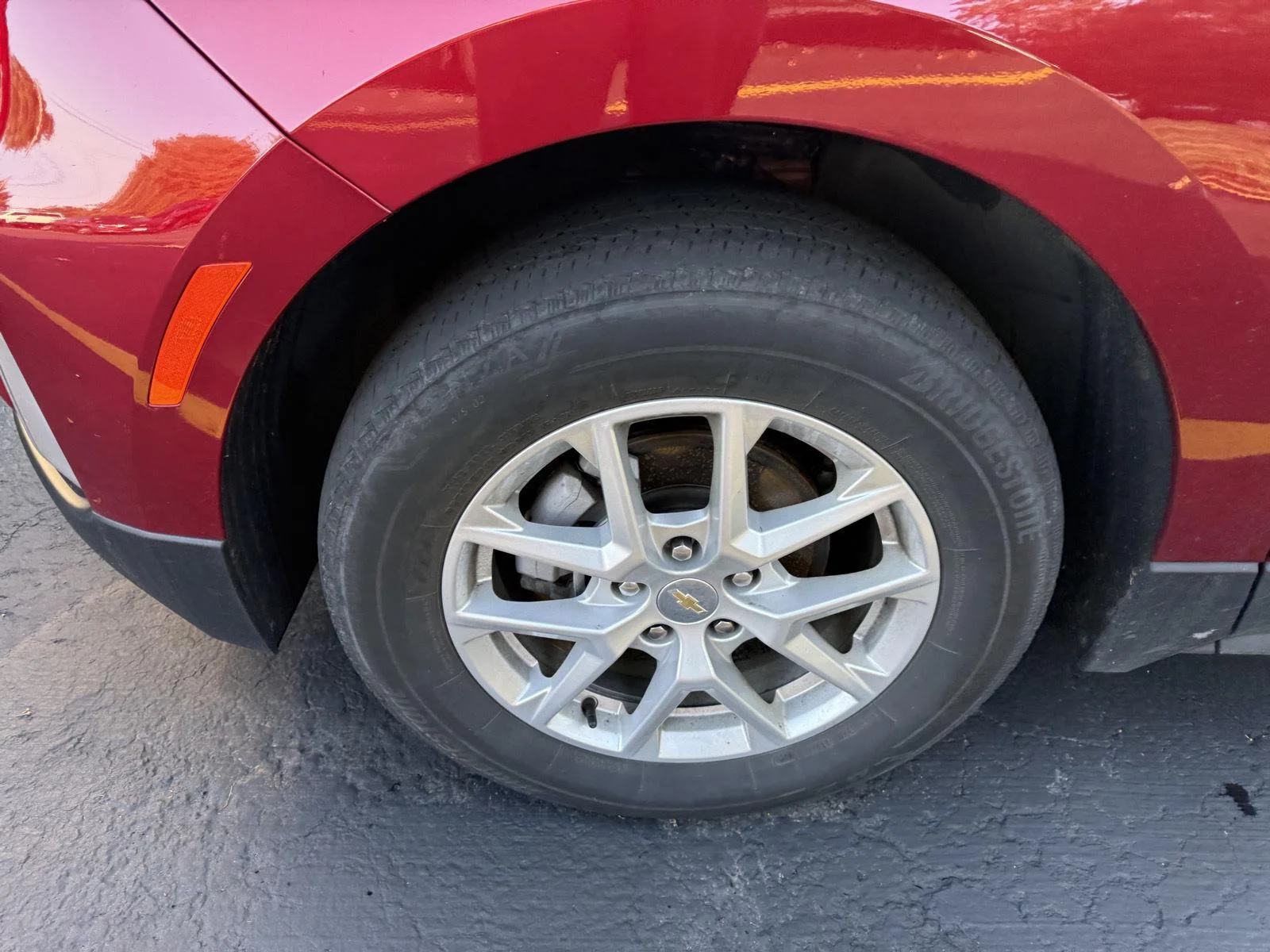 Used 2024 Radiant Red Tintcoat Chevrolet LT image 3
