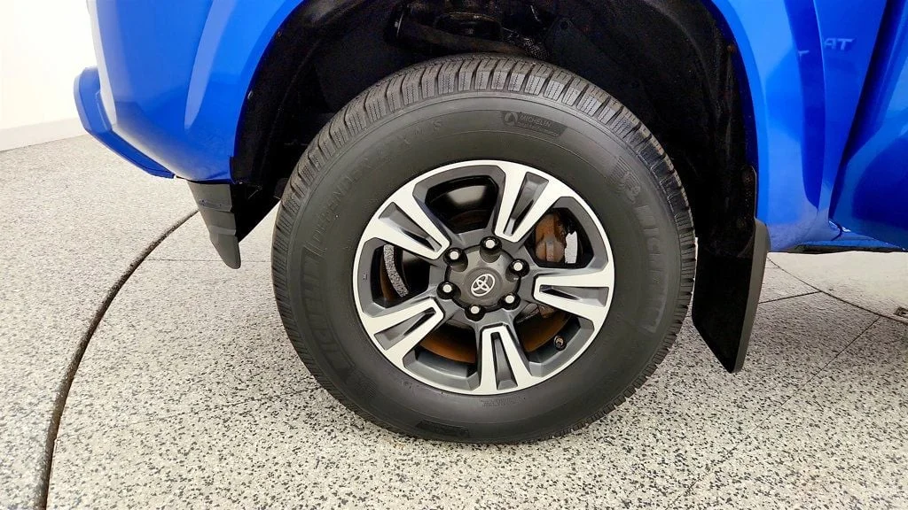 Used 2017 Blazing Blue Pearl Toyota TRD Sport Double Cab 6