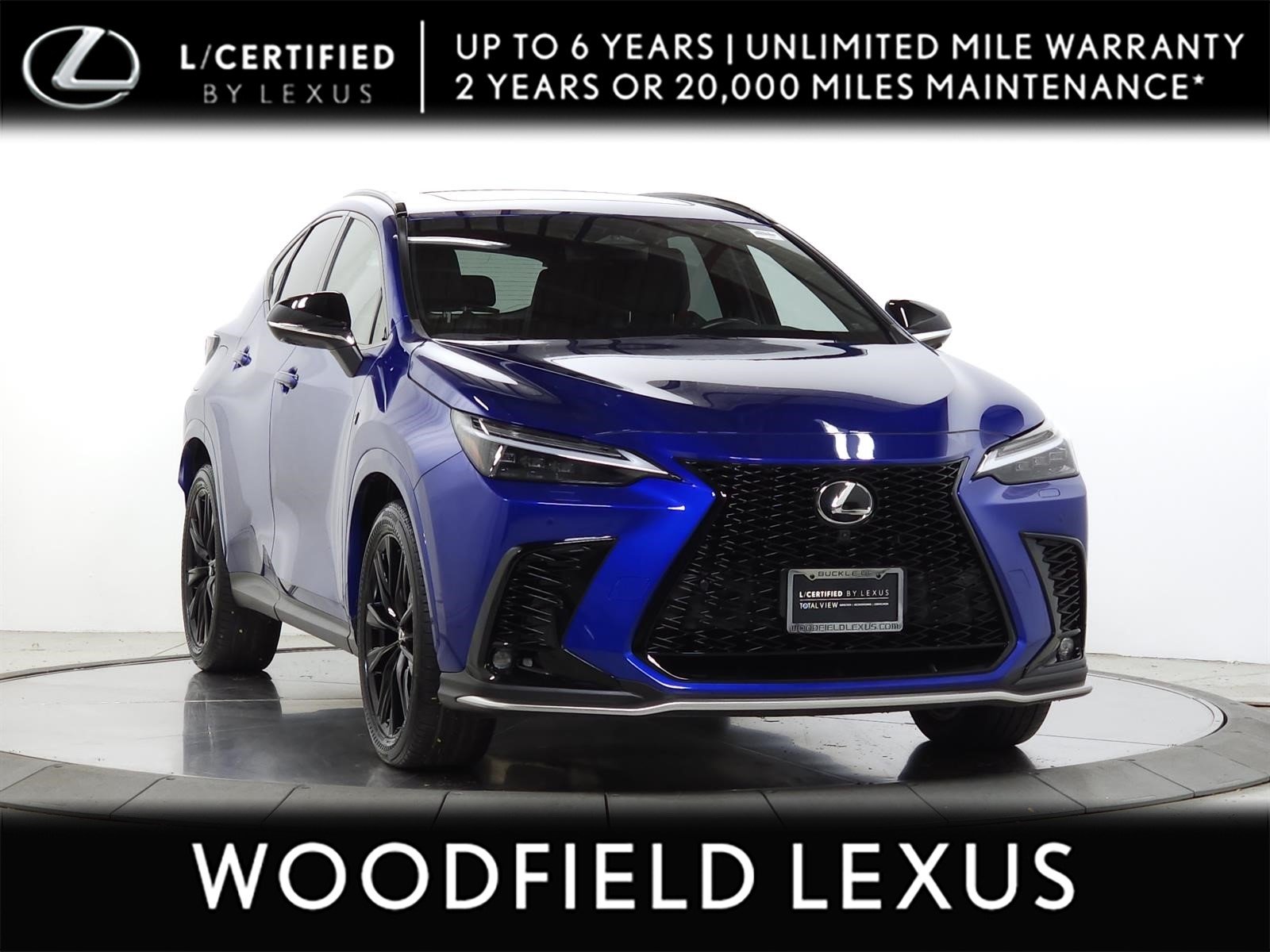 Certified Used 2025 Blue Lexus F SPORT Handling image 1