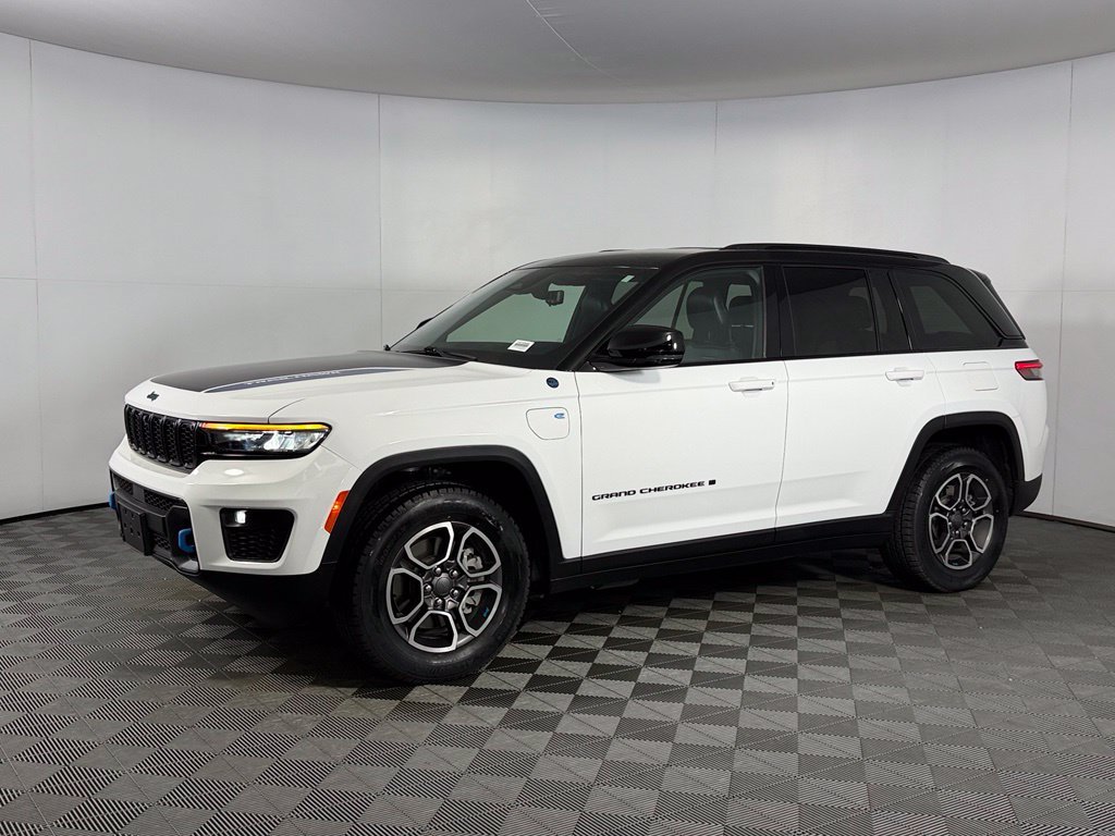 Certified Used 2023 White Jeep Trailhawk 4xe image 9