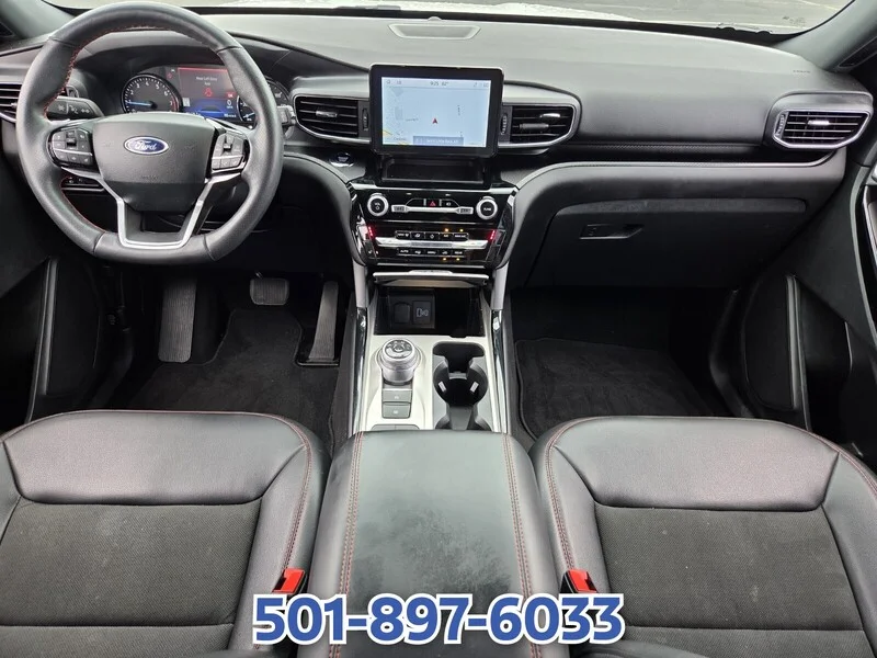 Used 2023 WHITE FORD ST-LINE RWD image 12