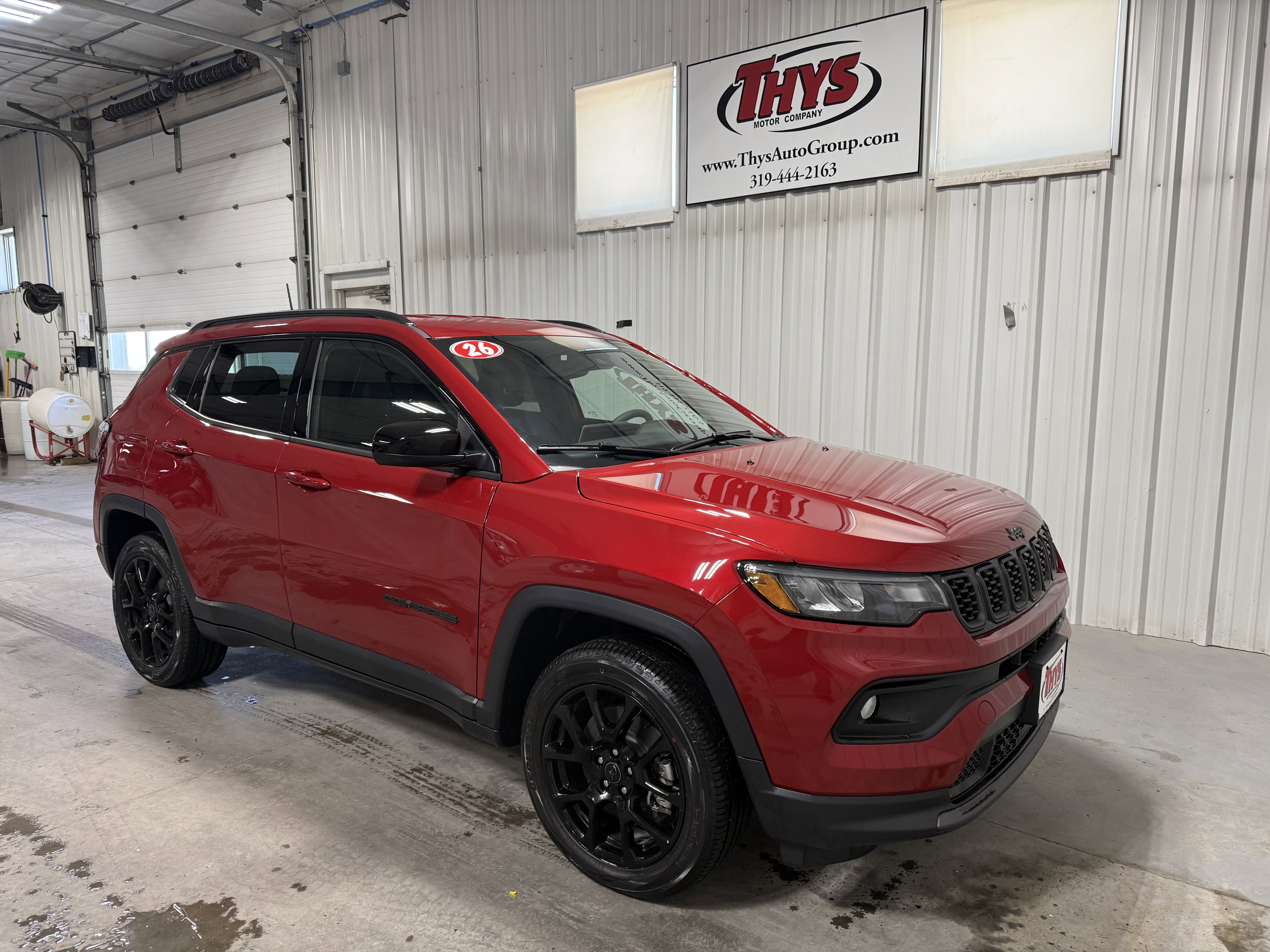 New 2026 Red Hot Pearlcoat Jeep Latitude Altitude image 1