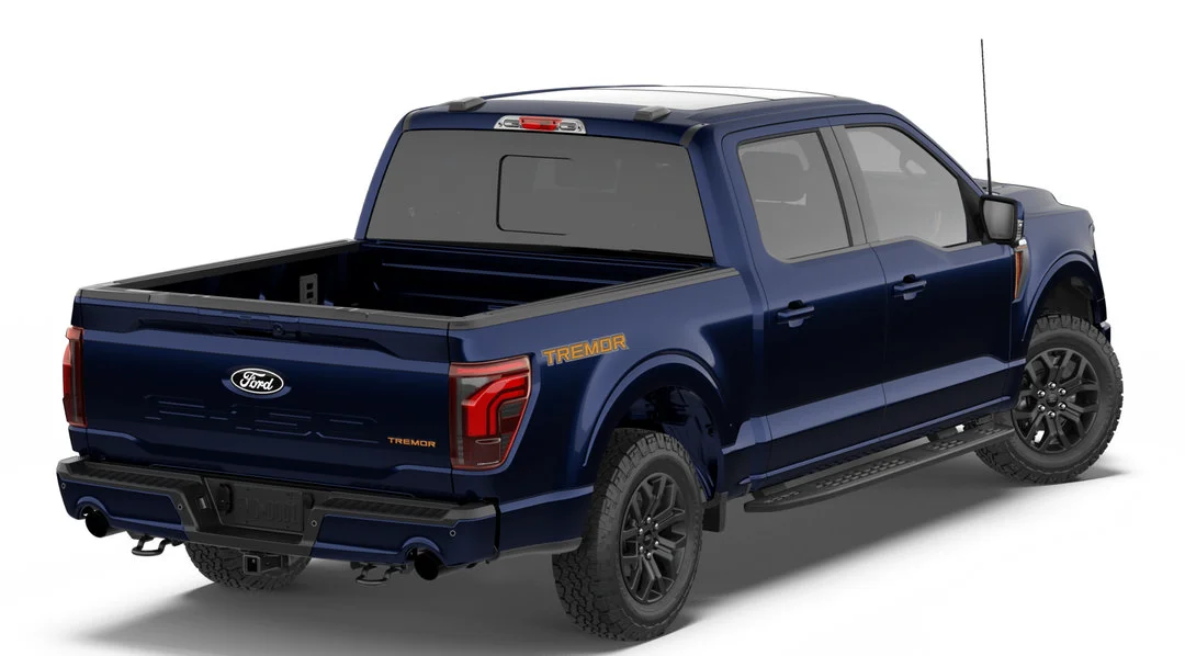 New 2026 Antimatter Blue Metallic Ford Tremor image 3