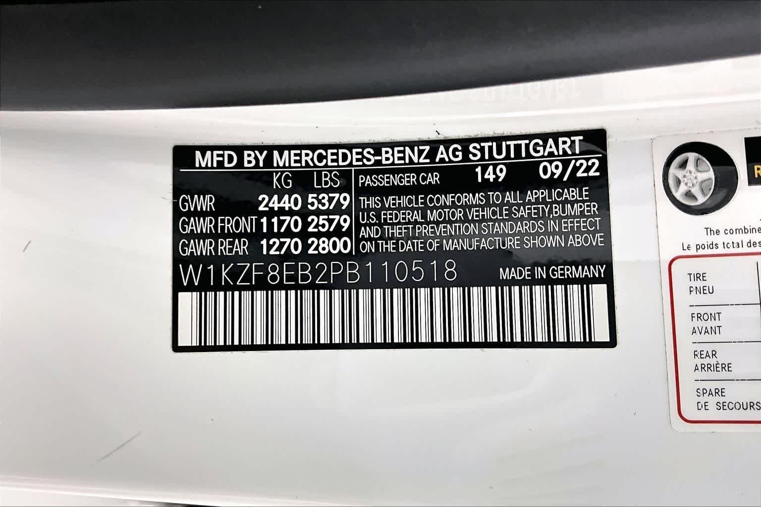 Certified Used 2023 Polar White Mercedes-Benz E 350 image 28