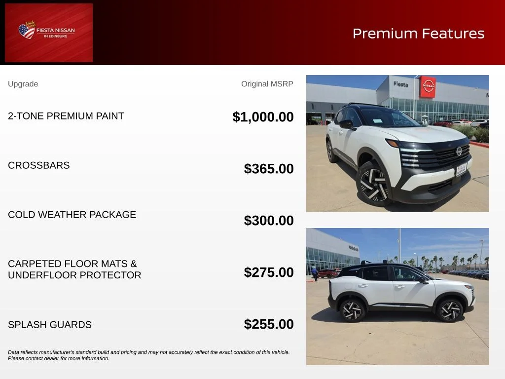 New 2026 White Nissan SV image 3