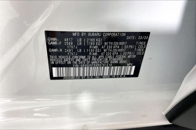 Used 2024 White Subaru Wilderness image 4