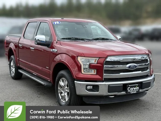 Used 2015 Ruby Red Metallic Ford Lariat image 1