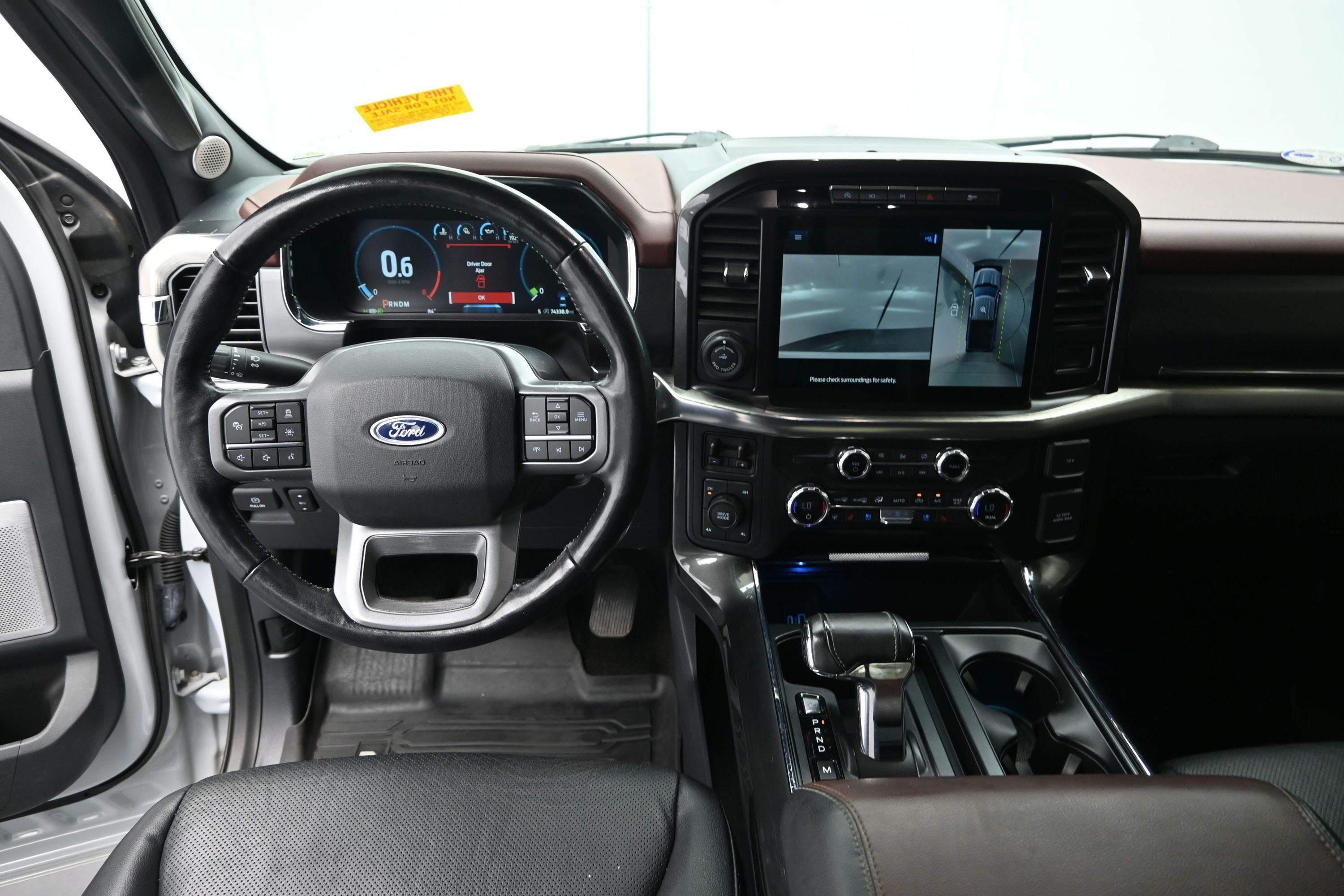 Certified Used 2021 White Metallic Ford LARIAT image 22