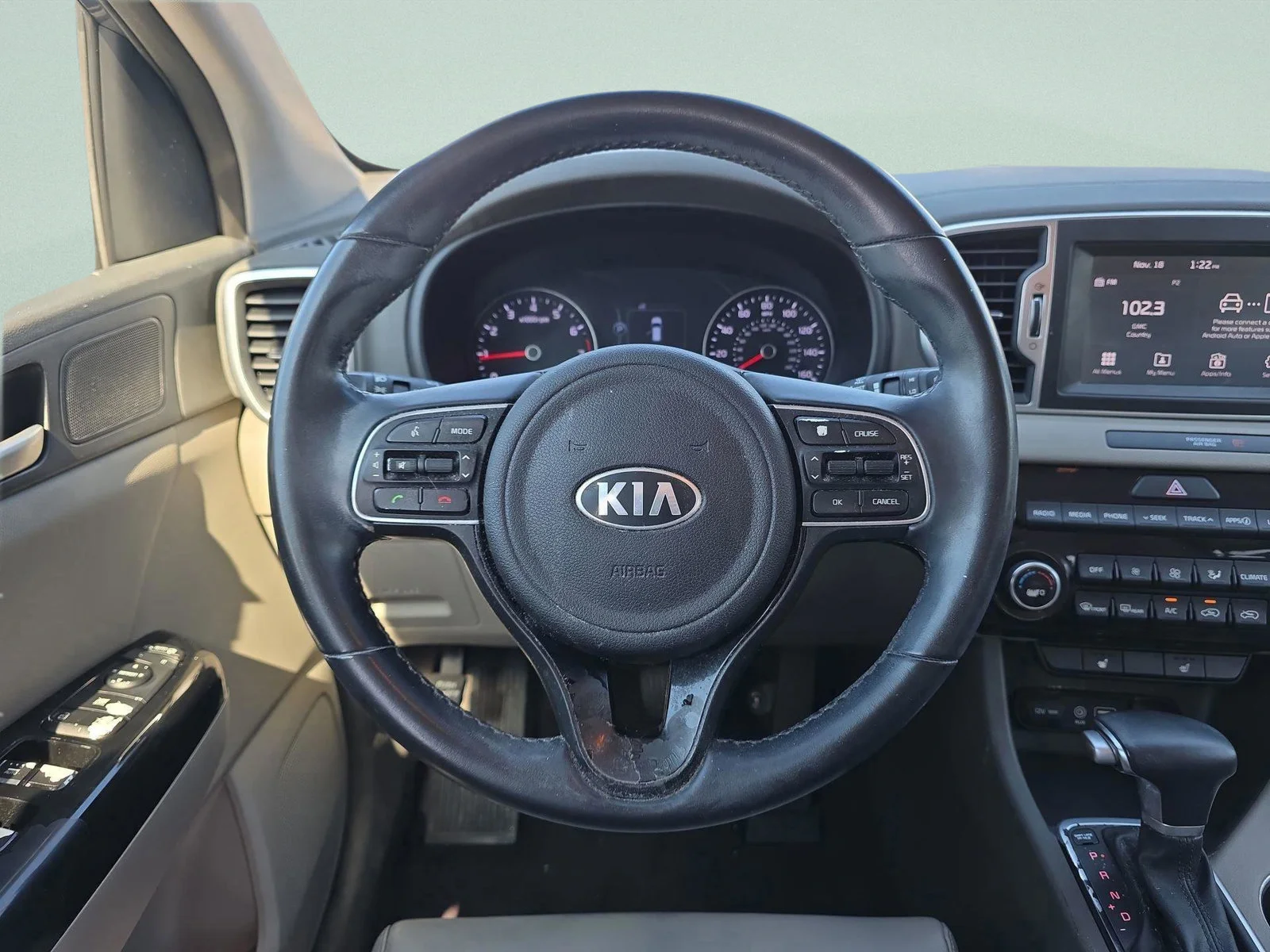 Used 2019 Blue Kia EX image 16