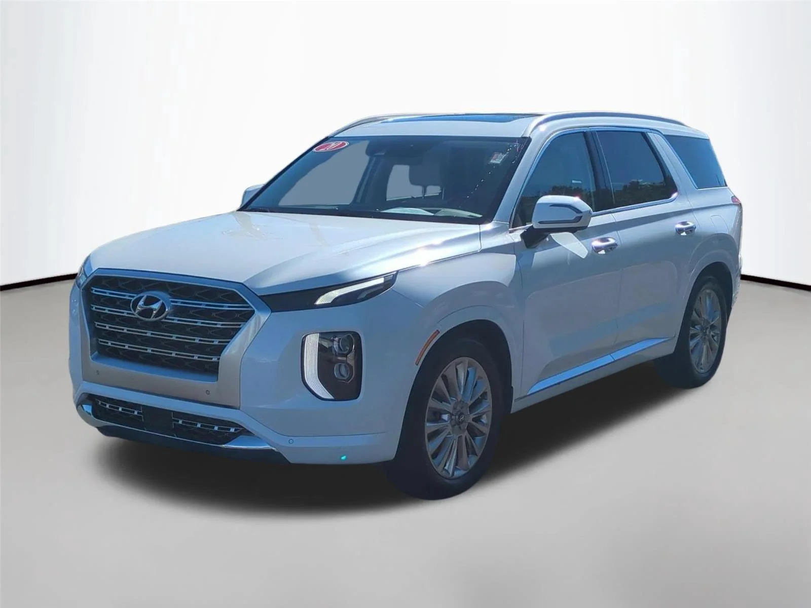 Used 2020 Hyper White Hyundai Limited image 1
