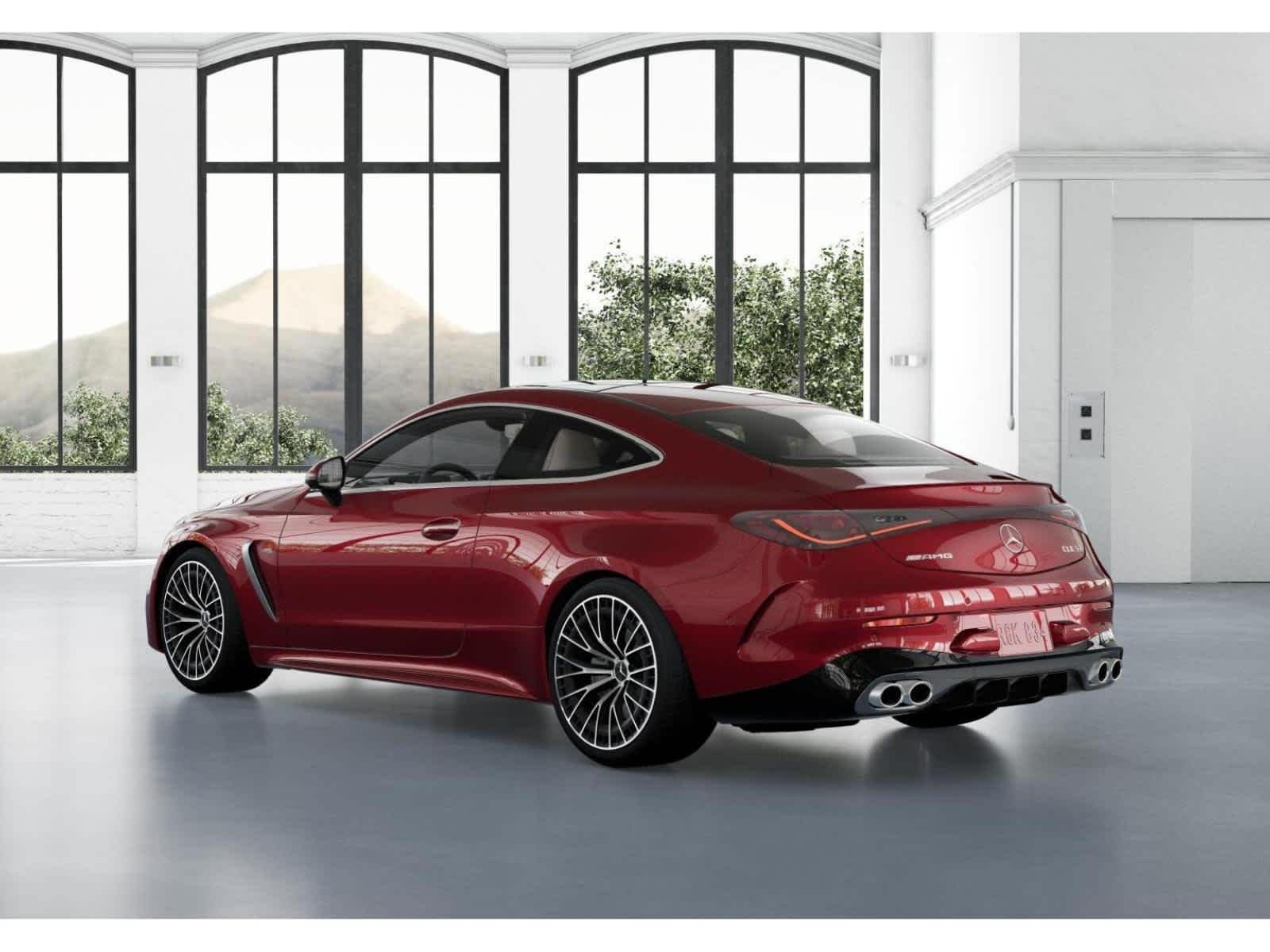 New 2026 MANUFAKTUR Patagonia Red Metallic Mercedes-Benz AMG® CLE 53 4MATIC+ Coupe image 28