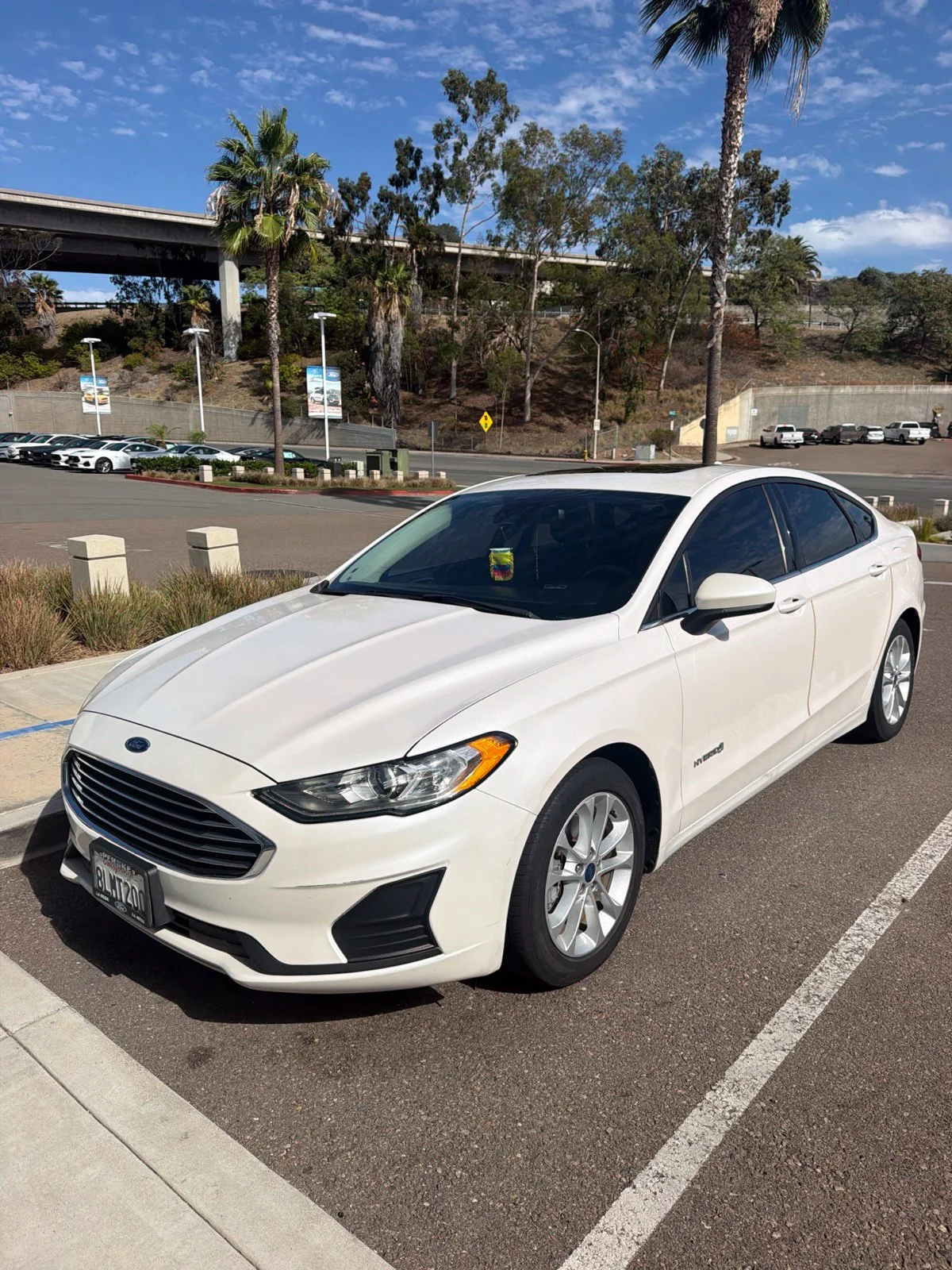 Used 2019 White Ford SE image 1