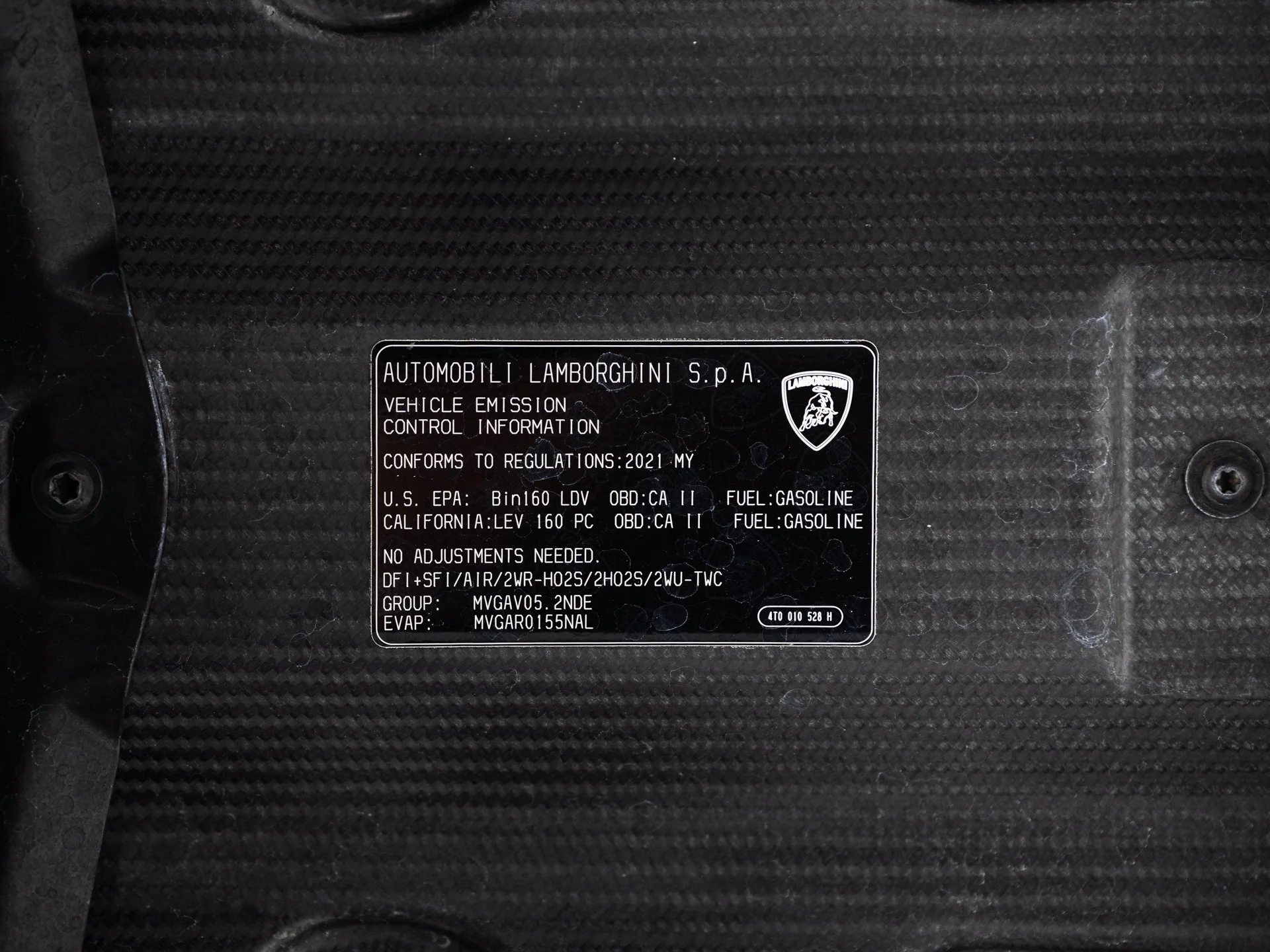 Used 2021 Bianco Asopo Metallic Lamborghini  image 61