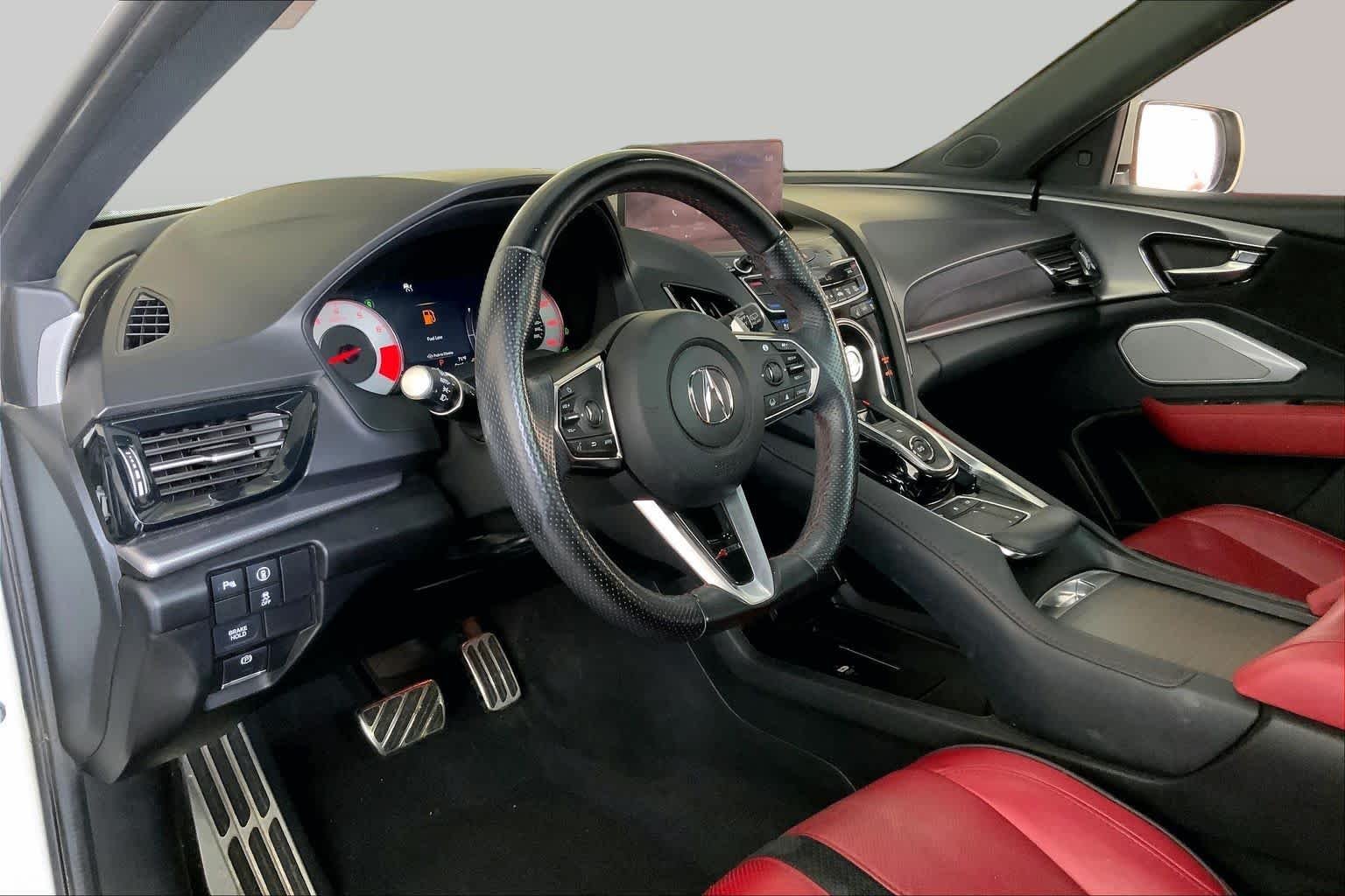 Used 2022 Platinum White Pearl Acura w/A-Spec Package image 18