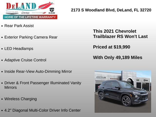 2021 Chevrolet Trailblazer RS - Photo 30