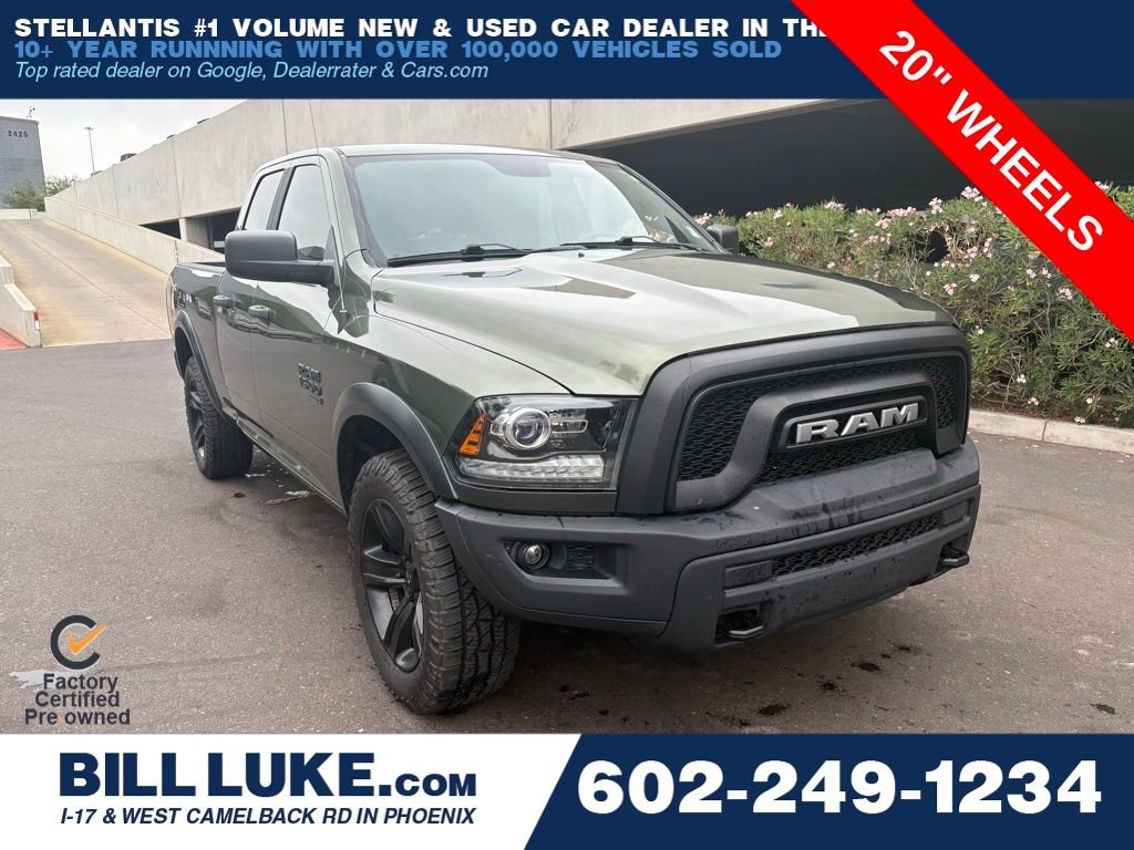 2021 RAM 1500 Classic Warlock 4x4 Quad Cab 6'4's photo
