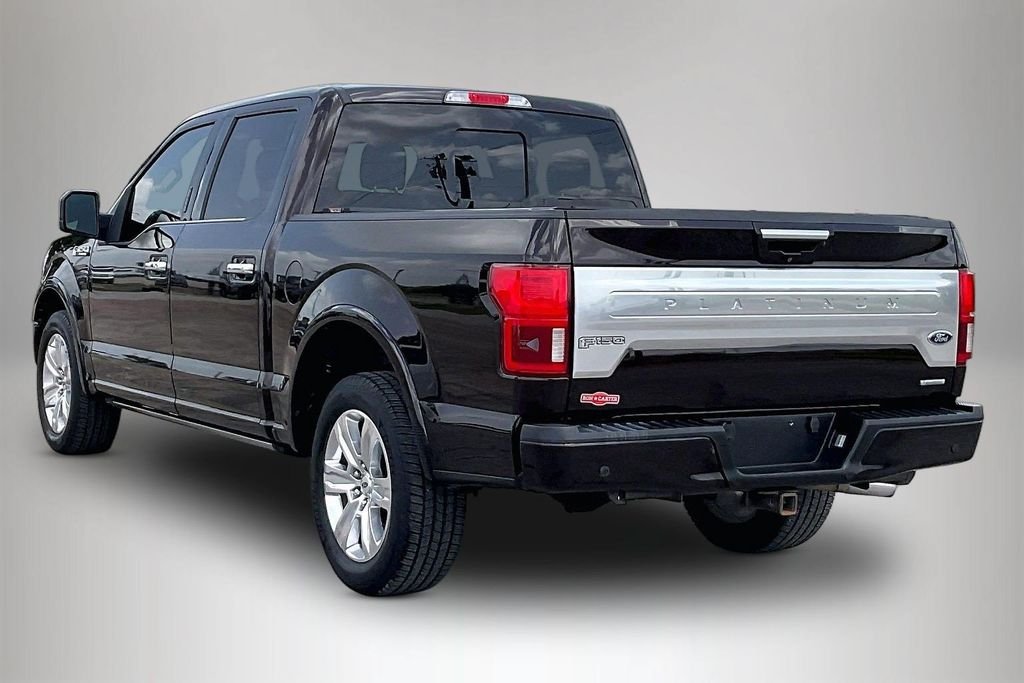 Used 2018 Shadow Black Ford Platinum image 4