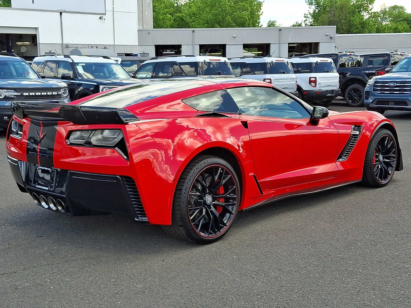 Used 2015 Torch Red Chevrolet Z06 3LZ image 6