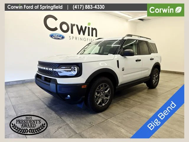 New 2026 Space White Metallic Ford Big Bend® image 1