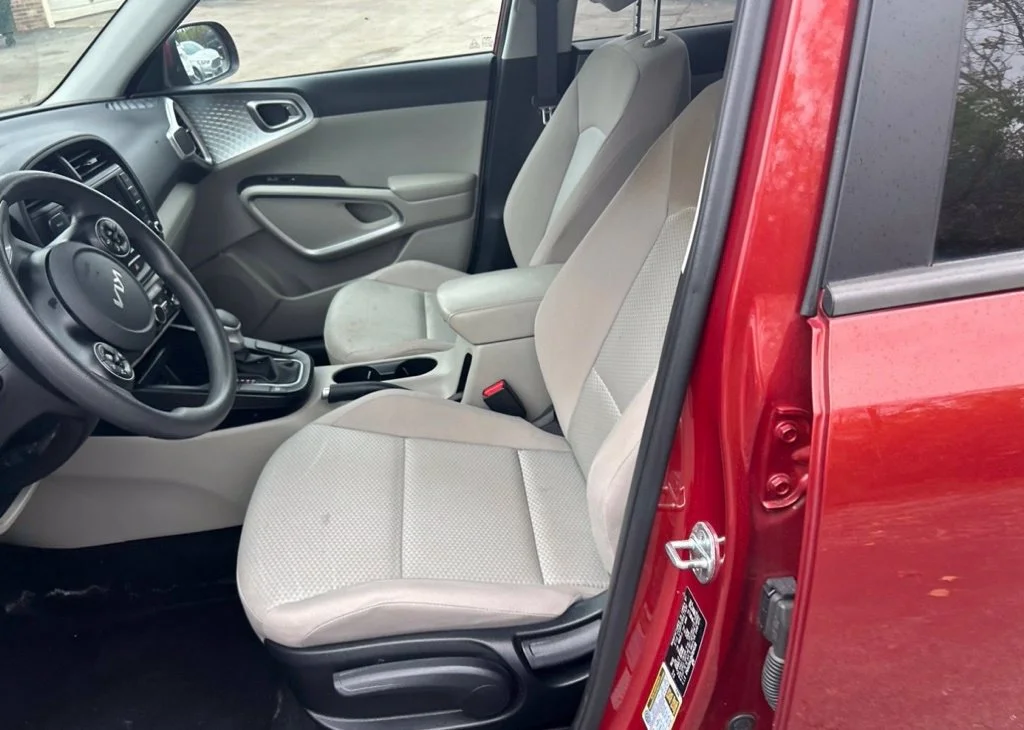 Used 2022 Orange Kia LX image 9