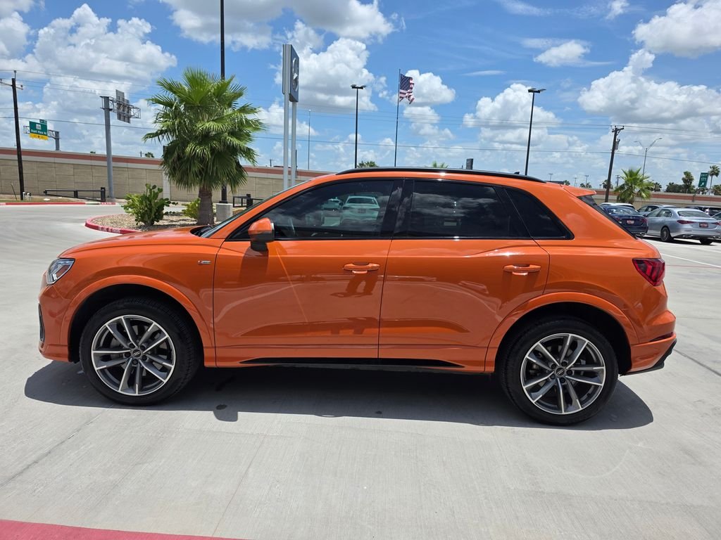 Used 2024 Orange Audi Premium Plus image 3