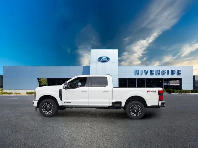 New 2026 Star White Metallic Tri-Coat Ford F-250® Platinum® image 4