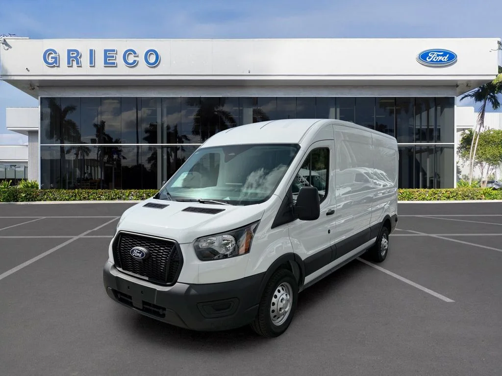 New 2026 Oxford White Ford Cargo Van image 3