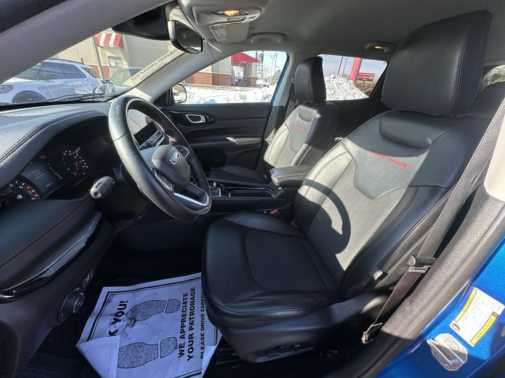 Certified Used 2022 Blue Jeep Trailhawk image 11