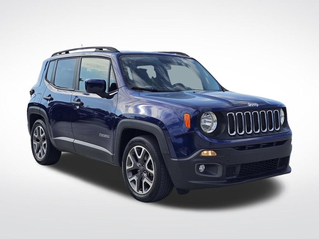 Used 2017 Blue Jeep Latitude image 1