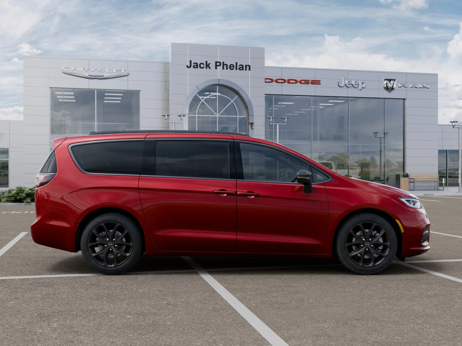 New 2026 Red Hot Pearl-Coat Exterior Paint Chrysler Select image 52