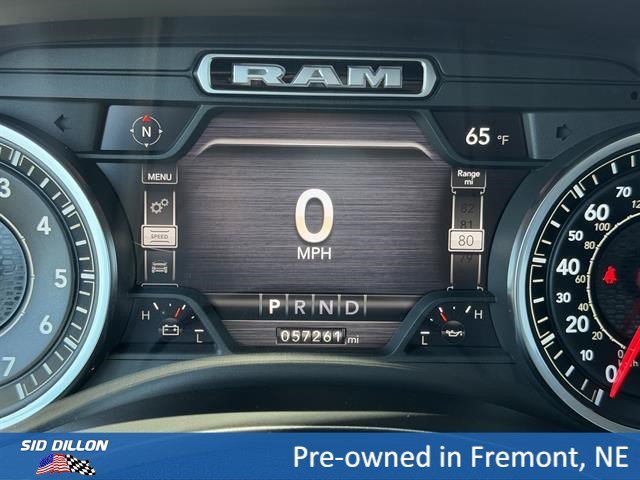 Used 2021 Granite Crystal Metallic Clearcoat Ram Big Horn image 17