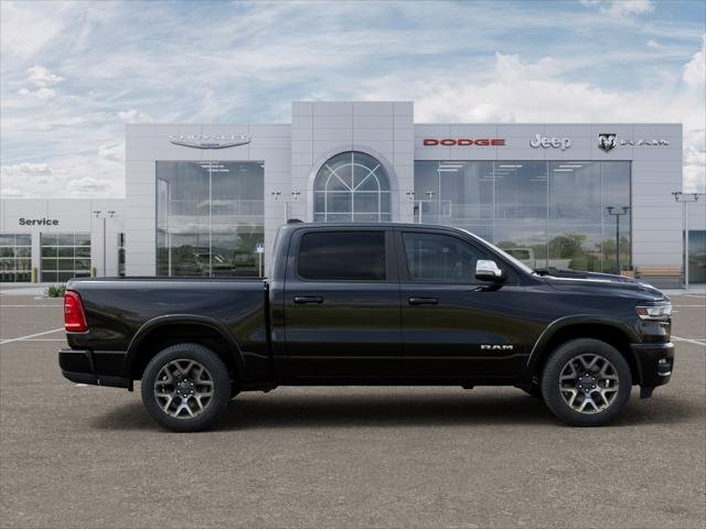 New 2026 Diamond Black Crystal Pearl-Coat Exterior Paint RAM Laramie image 47