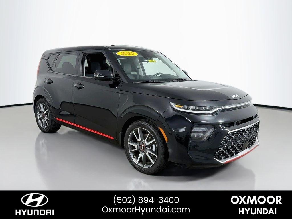 Used 2022 Cherry Black Kia Turbo image 1