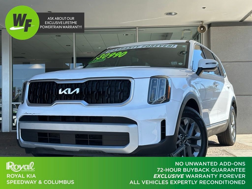 Used 2024 White Kia LX image 1