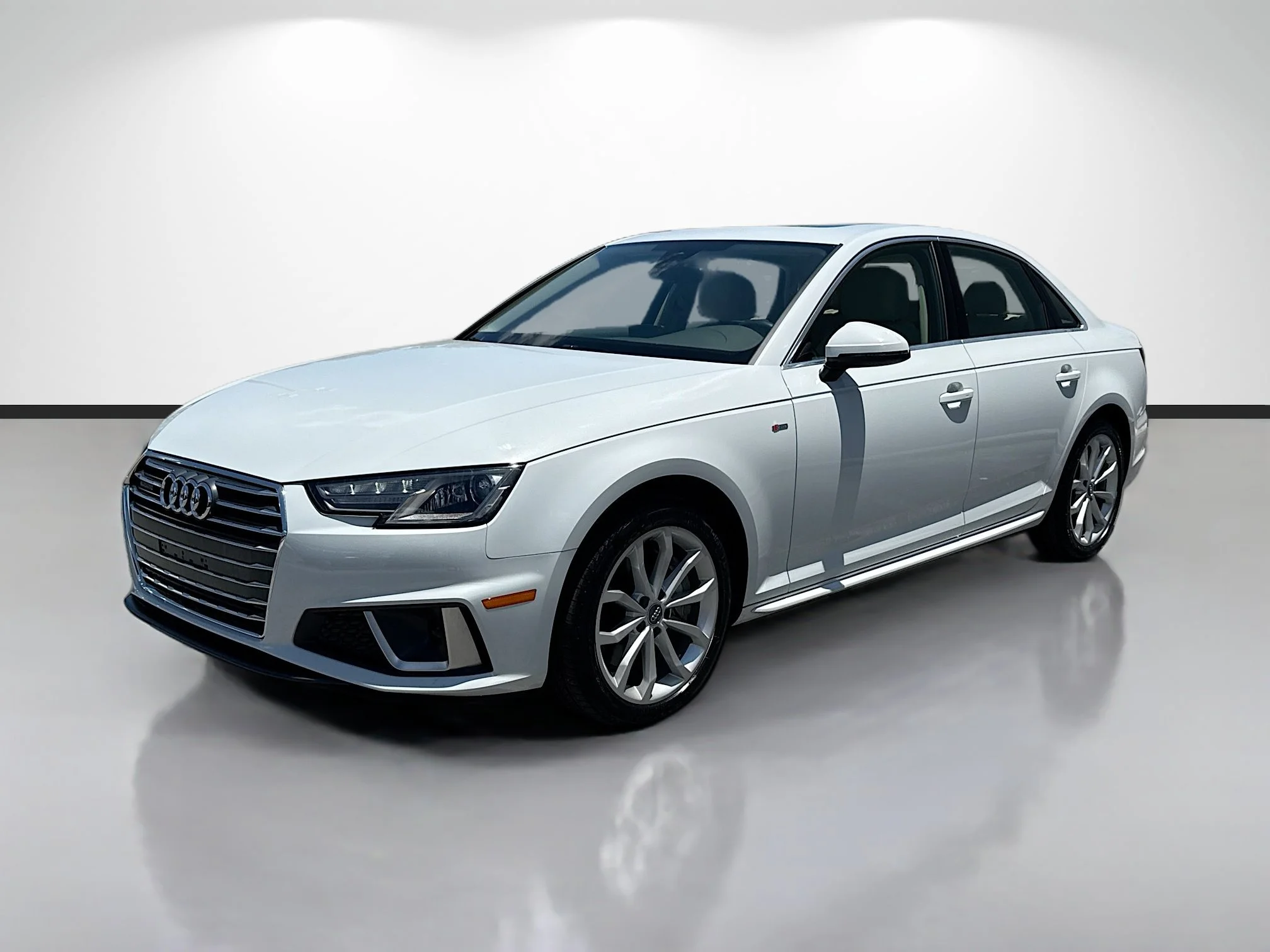 Used 2019 Glacier White Metallic Audi Premium image 7