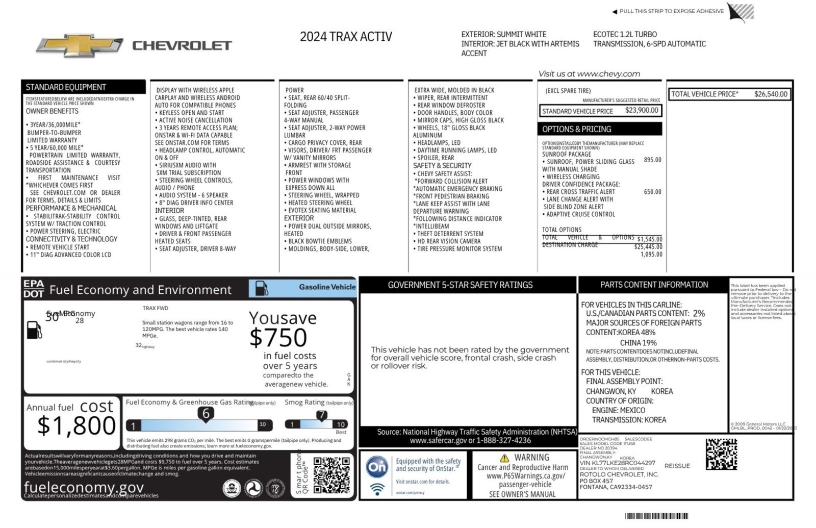 KL77LKE28RC044297