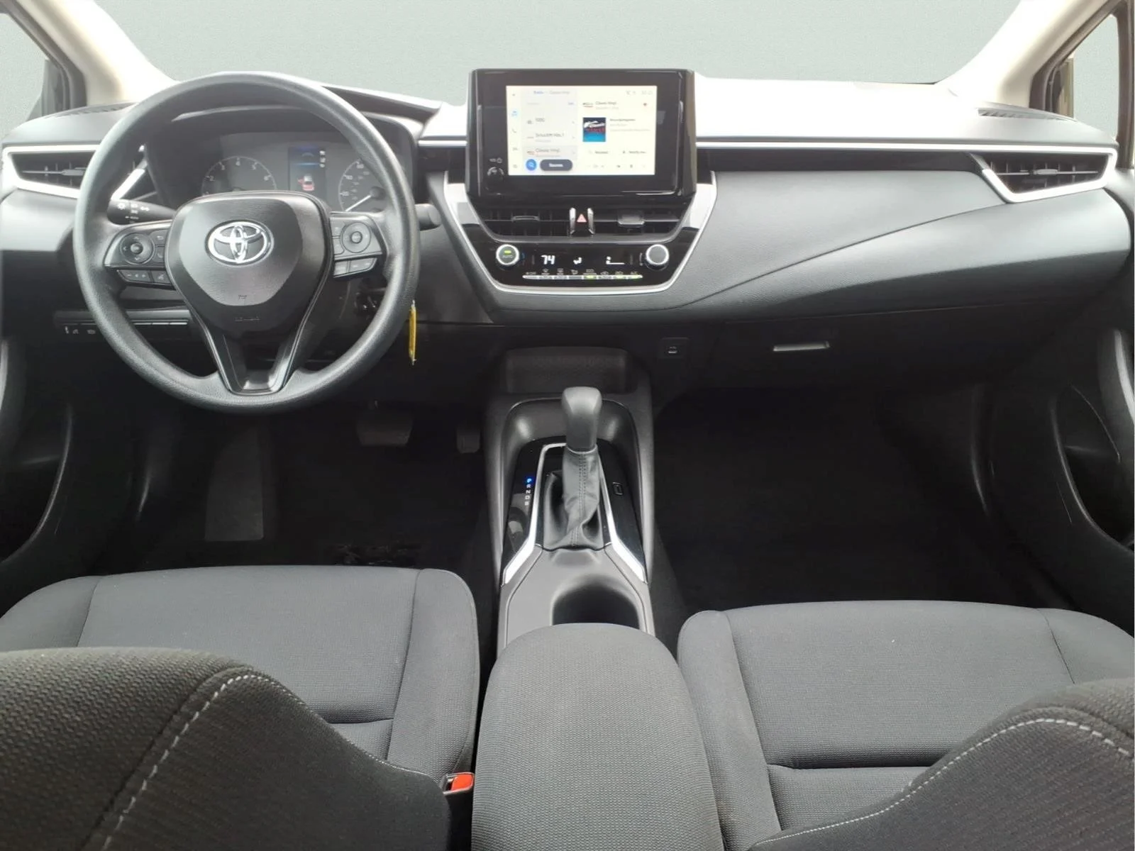 Certified Used 2025 Black Toyota LE image 12